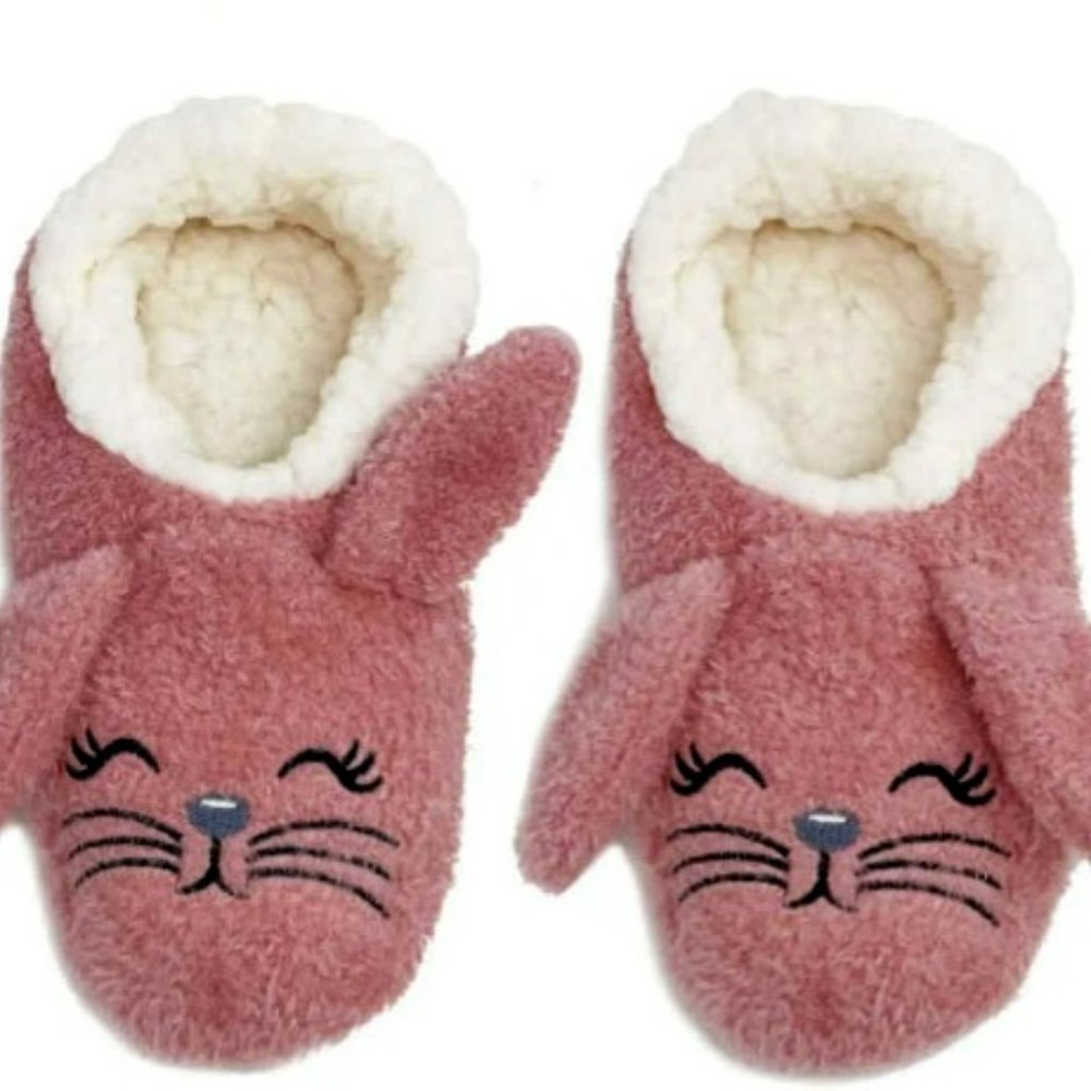 Bunny Hop | Women's Funny Fluffy House Cute Slippers